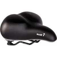 P & P P&P Pro Cycling Bequemsattel Wolke7 605 schwarz, Unisex, 240x210mm, ca. 935g