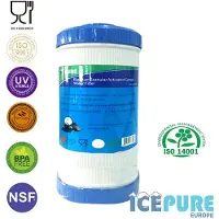 Alapure 10 Zoll großer blauer GAC-Kohle-Wasserfilter ALA-GAC10BB