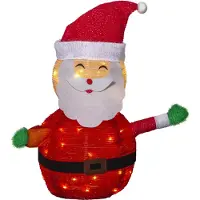 Star Trading Outdoor Decoration Tecidy, Leichte Dekorationsfigur, Rot, Transparent, Polyvinylchlorid (PVC), IP44, 6 h, 18 h