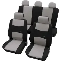 Petex Auto Sitzbezüge Universal Komplett Set 11-teilig - Colori grau, Eco Class mit SAB 1 Vario | Autositzbezüge / Schonbezüge von