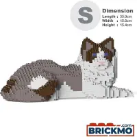Jekca Bricks Ragdoll Cat 03S-M01 ST19RCA03-M01