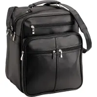 D & n lederwaren D&N Bags & More Flugumhänger - Umhängetasche 30 cm (schwarz)