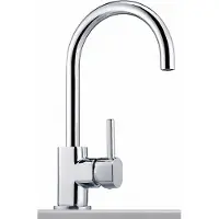 Franke Spüle FXG 611-100 1000x500mm - Siebkorb als Druckknopfventil, mit Abtropffläche, reversibel, Fragranit, Glacier