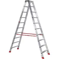 Euroline Premium 30577 Stufenstehleiter 2x10 Stufen