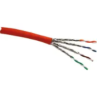 Schwaiger Cat7 25 m, 25 m, Cat7, S/FTP (S-STP), Orange