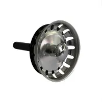 Teka Siebkörbchen für Spüle mit 1 1/2 Zoll ohne Excenter / Schmutzsieb / Siebkorb