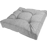 Pokar Loungekissen Sitzkissen Sitzauflagen Stuhl Stuhlkissen für Stuhl, Farbe:Grau, Size:Sitzkissen 40x40