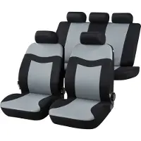 CarComfort Autositzbezug Rockford Komplettset grau, 13414