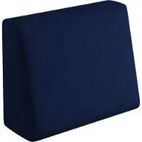 Sunnypillow Palettenkissen mit abnehmbarem Bezug Seitenkissen 60x40x20/10cm Blau
