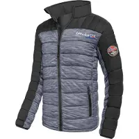 Nebulus Winterjacke meliert EMOTION Herren, warme Outdoorjacke, praktische & vielseitige Übergangs- & Winterjacke, P5891 - Herren, schwarz-schwar, L