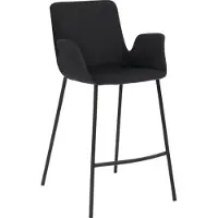 Mayer Barstuhl Sitzmöbel 1222 53 x 49 x 95 cm Stahl schwarz/anthrazit 222_V3_30487