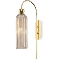 Maytoni MOD302WL-01CG, 1 Glühbirne(n), E14, IP20, Gold