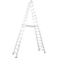 Krause Aluminium-Doppelleiter STABILO 5,73 m