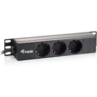 Equip 3-Fach Deutsche Steckdosenleiste, 10-Zoll