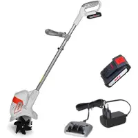 Ikra Akku Motorhacke IAMH 20| 20V | 19 cm Arbeitsbreite | Arbeitstiefe bis 15,5 cm | 24 Messer | nur 4 kg | inkl. Akku 2,0 Ah & Ladegerät
