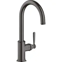 Hansgrohe Einhebel-Spültischmischer AXOR MONTREUX DN 15 brushed black chrome