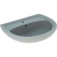 Geberit Waschtisch RENOVA m HL mit Überlauf 650x510mm pergamon