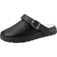 ABEBA Clog Active 87030 SRC mit Schnalle Gr. 40 schwarz