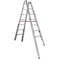 Euroline Premium 30576 Treppenstehleiter 2x7 Sprossen