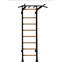 BenchK Sprossenwand Fitness-System "521B", mit fester Klimmzugstange