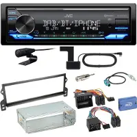 JVC KD-X482DBT Bluetooth Digitalradio USB Einbauset für MINI R50 R52 R53