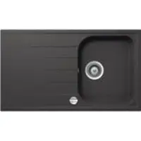 Victory Granitspüle S860.40 - gray, ab 45er Unterschrank, 86 x 50 cm