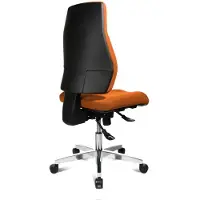 Topstar P91 Bürodrehstuhl, Stoff, Orange, 68 x 48 x 111 cm