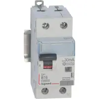 Legrand FI/LS-Schalter, Typ F/G, 10kA, B 16A/1pol+N/30mA, 2TE, 1 Stk.