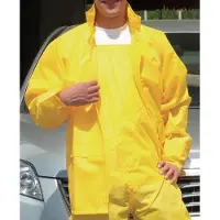 Sonstiges NYLON-PU REGENJACKE GELB G.S 6042 Regenja Cke