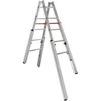 Euroline Premium 30576 Treppenstehleiter 2x5 Sprossen