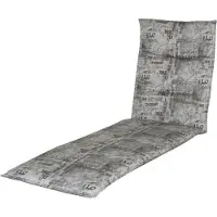 Doppler Auflage für Rolliege Spot 195 x 60 x 5 cm dunkelgrau