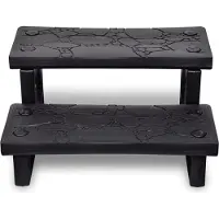 vidaXL "Winter Sale"Whirlpooltreppe Schwarz - Poolzubehör - clorisNeu4213724