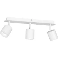 Licht-Erlebnisse Deckenspot Wohnzimmer Weiß GU10 Metall Modern Deckenstrahler