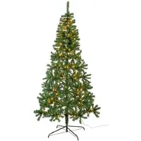 Livarno Künstlicher LED-Weihnachtsbaum, 210 cm, flexible, formbare Zweige 180 LEDs NEU