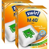 Melitta 2 x Swirl M 40 MP Plus AirSpace Staubsaugerbeutel Staubbeutel Microvlies