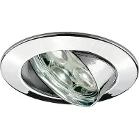 Paulmann Premium Einbauleuchten Set Power Flood LED 3x3W 10VA 230V 83mm Chrom/Alu Zink