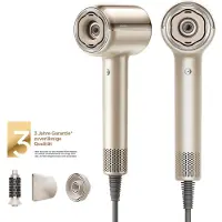 MOVA SHINE 20 Haartrockner Silber – Profi Föhn, KI Thermostat-Technologie, gleichmäßige Wärme, schnelle Trocknung & Multi-Styling