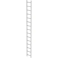 MUNK Günzburger Steigtechnik MUNK Schachtleiter aus Edelstahl 400mm breit 15 Sprossen 4,20m lang