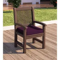 Sunnypillow Bankauflage Stuhlkissen mit abnehmbarem Bezug Bankkissen Bankpolster Polsterauflage Auflage für Gartenbank viele Farben und Größen zur Auswahl (50 x 50 x 5cm, Violett)