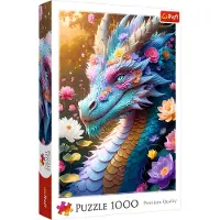 Trefl Puzzle Unbestechlicher Drache 1000 Puppen