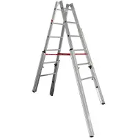 Euroline Premium 30576 Treppenstehleiter 2x6 Sprossen