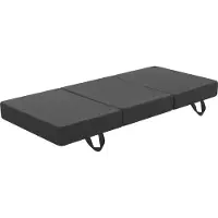 Arensberger Amalia Gästebett Klappmatratze 90x200 cm | 16 cm NANOCELL Gelschaum | Faltmatratze mit Transporttasche für Gäste & Camping