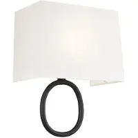 FEISS Elstead Indo Wandleuchte E27 Gealtertes Eisen