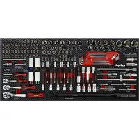 Mephisto ProLine Nuss-Ratschen-Set mit Drehmoment usw. in Carbon Look Soft Inlay