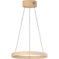Fischer Leuchten FISCHER & HONSEL Pendelleuchte SILVIO DH 50x160 cm beige Hängelampe