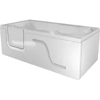 SeniorBad GmbH Seniorenwanne mit Tür S17-R 75x150cm ohne Armatur