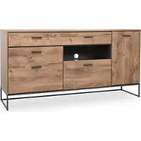 Wohn-Concept Sideboard WAKEFIELD BHT 175x91x48 cm braun Kommode Bürokommode