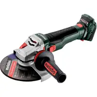 Metabo Akku-Winkelschleifer WB 18 LTX BL 15-180 Quick, mit Bremse, Schnellspannmutter, drehbarem Akkupack, metaBOX 165 L