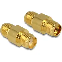 DeLOCK 88478, SMA, SMA, Gold