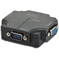 Digitus VGA Splitter 350MHz, 2-Port (schwarz)